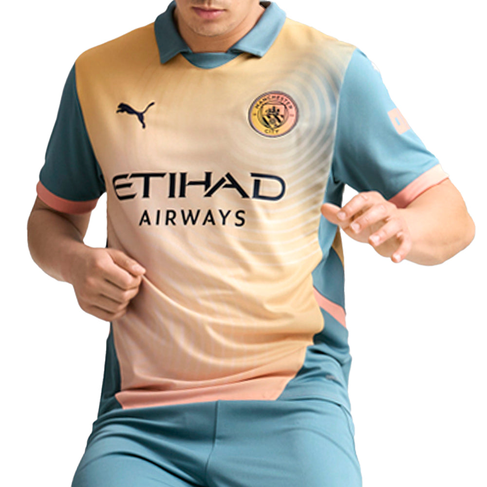 Manchester City Fourth Collared Short Sleeve Soccer Jersey、mySite、gtrtttuynbv