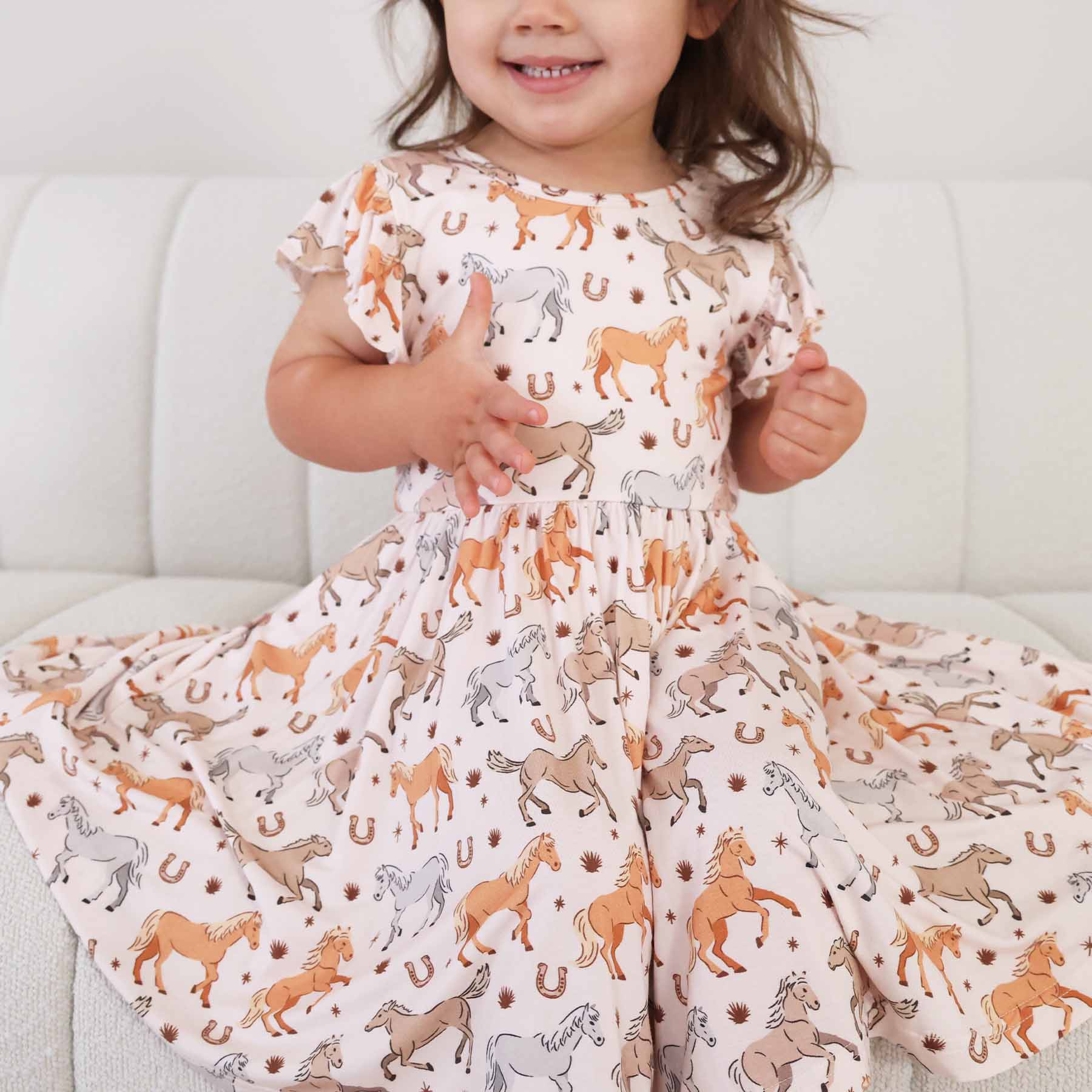  Ruffle Twirl Dress | P's Ponies、mySite、layawaytickets