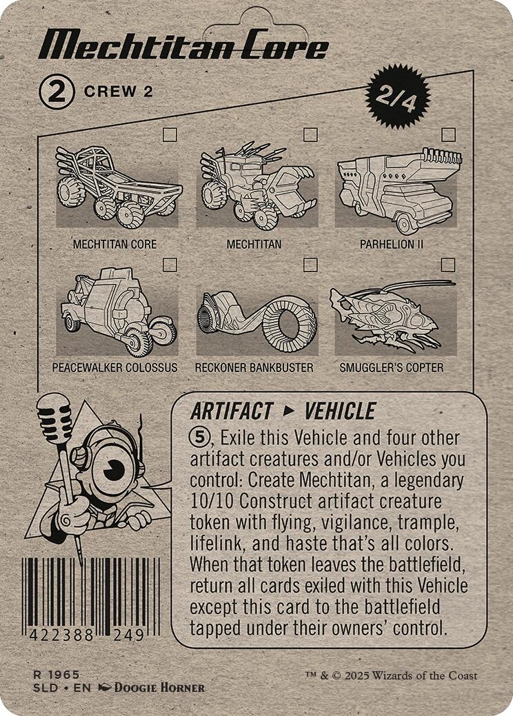 Mechtitan Core Secret Lair Drop Series、mySite、waistdrama