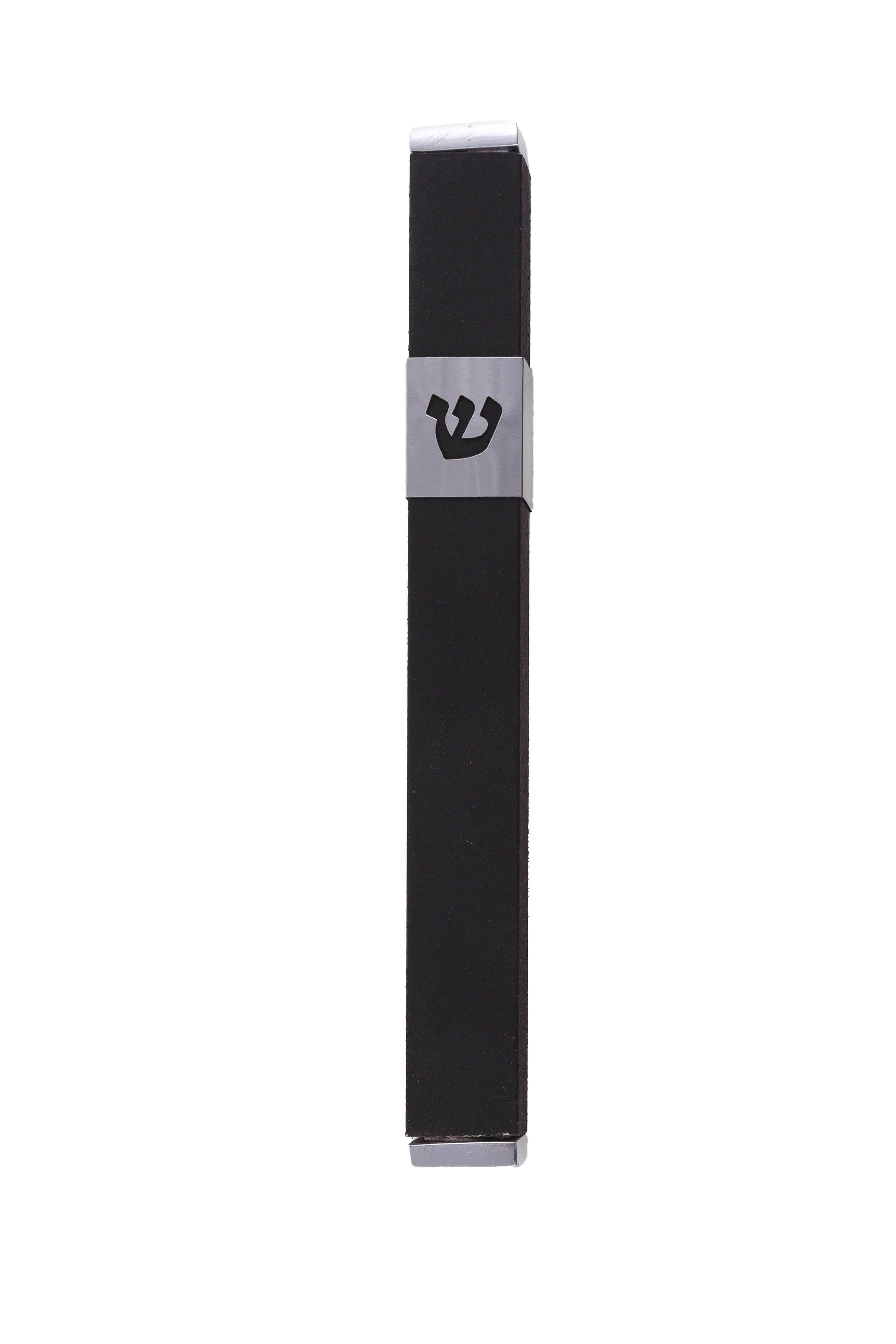 Stainless Steel Black Mezuzah by Yair Emanuel、mySite、topwebapps