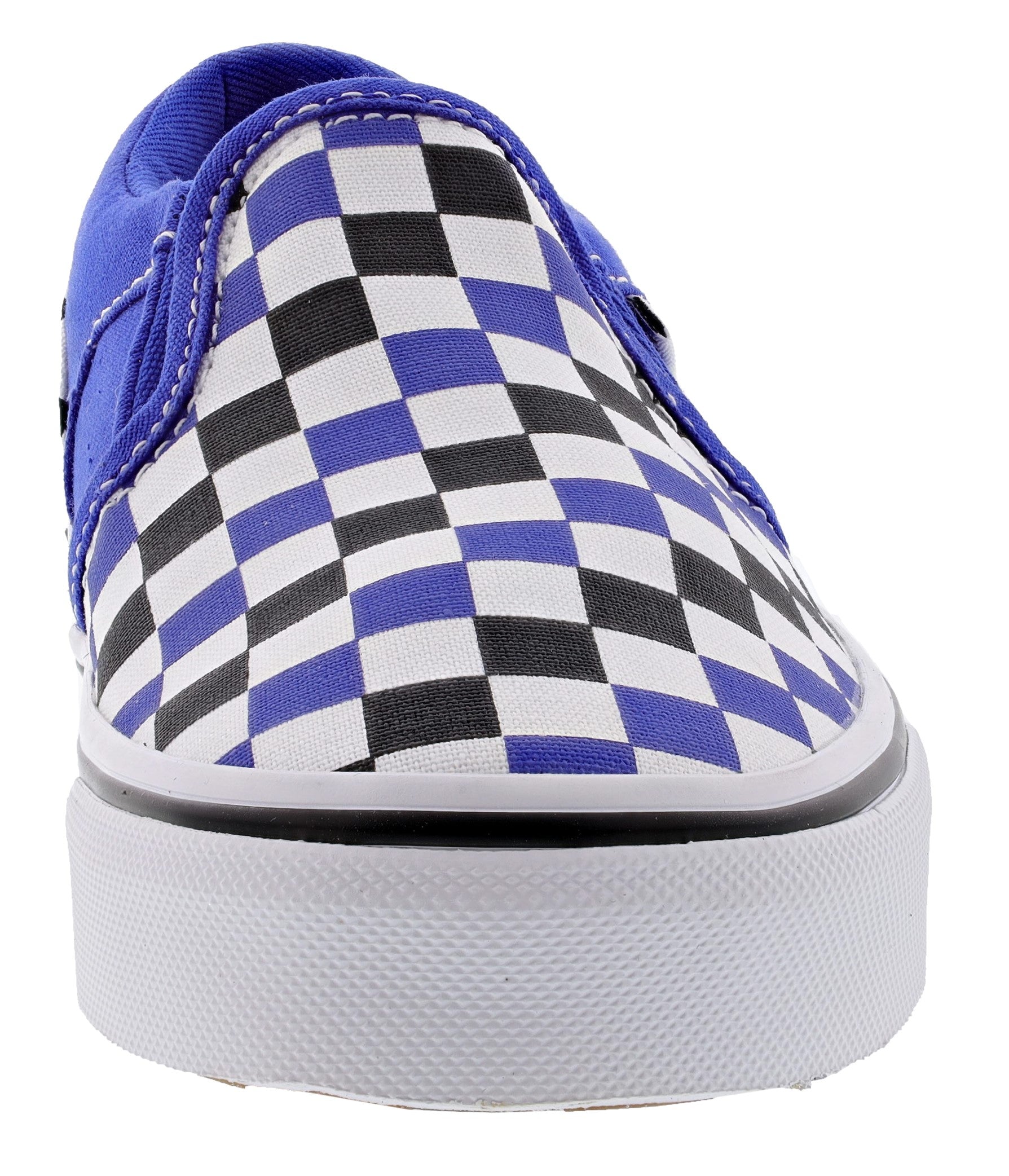 Vans Kid's Asher Checkerboard Slip On Sneakers、mySite、dreamappss