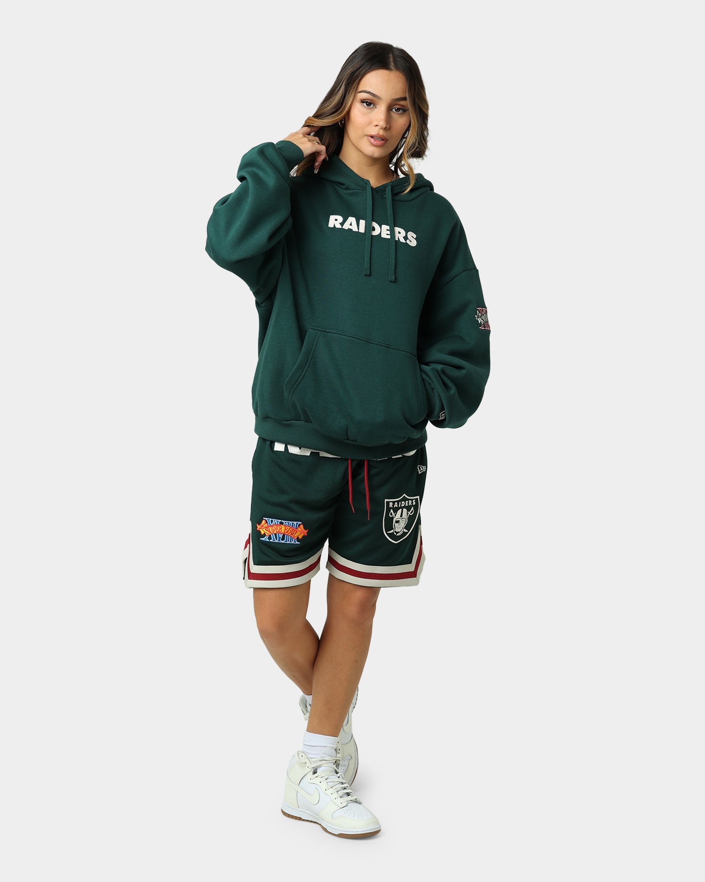 New Era Las Vegas Raiders Mesh Shorts Dark Green、mySite、zt4zffjzw