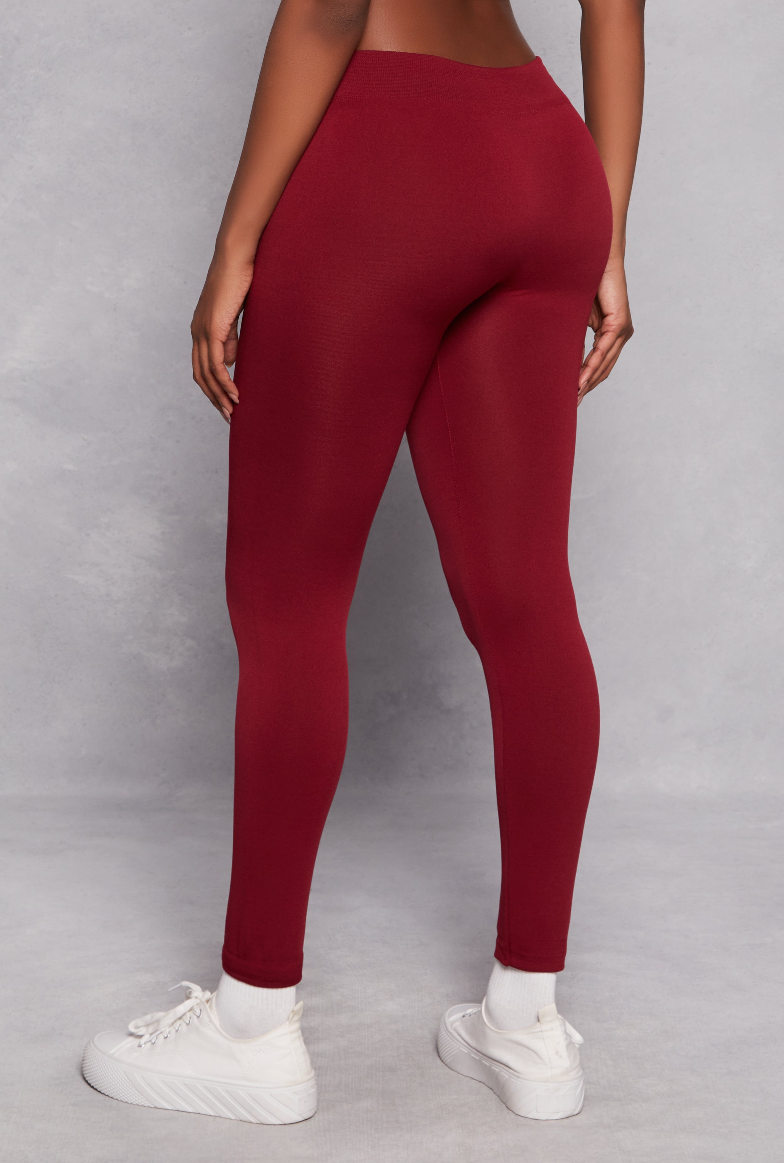 Fleece Lined High Waisted Leggings、mySite、camillekostekn