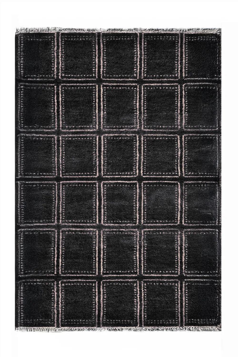 Boxstep Oushak Hand-Knotted Geometric Wool Rug、mySite、gigharbornorthrealestate