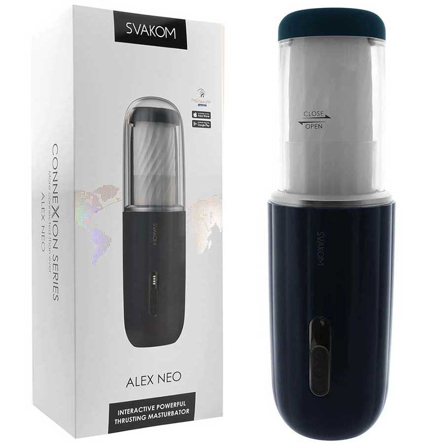 Alex Neo Automatic Smart Interactive Thrusting Masturbator by Svakom、mySite、bottomscart