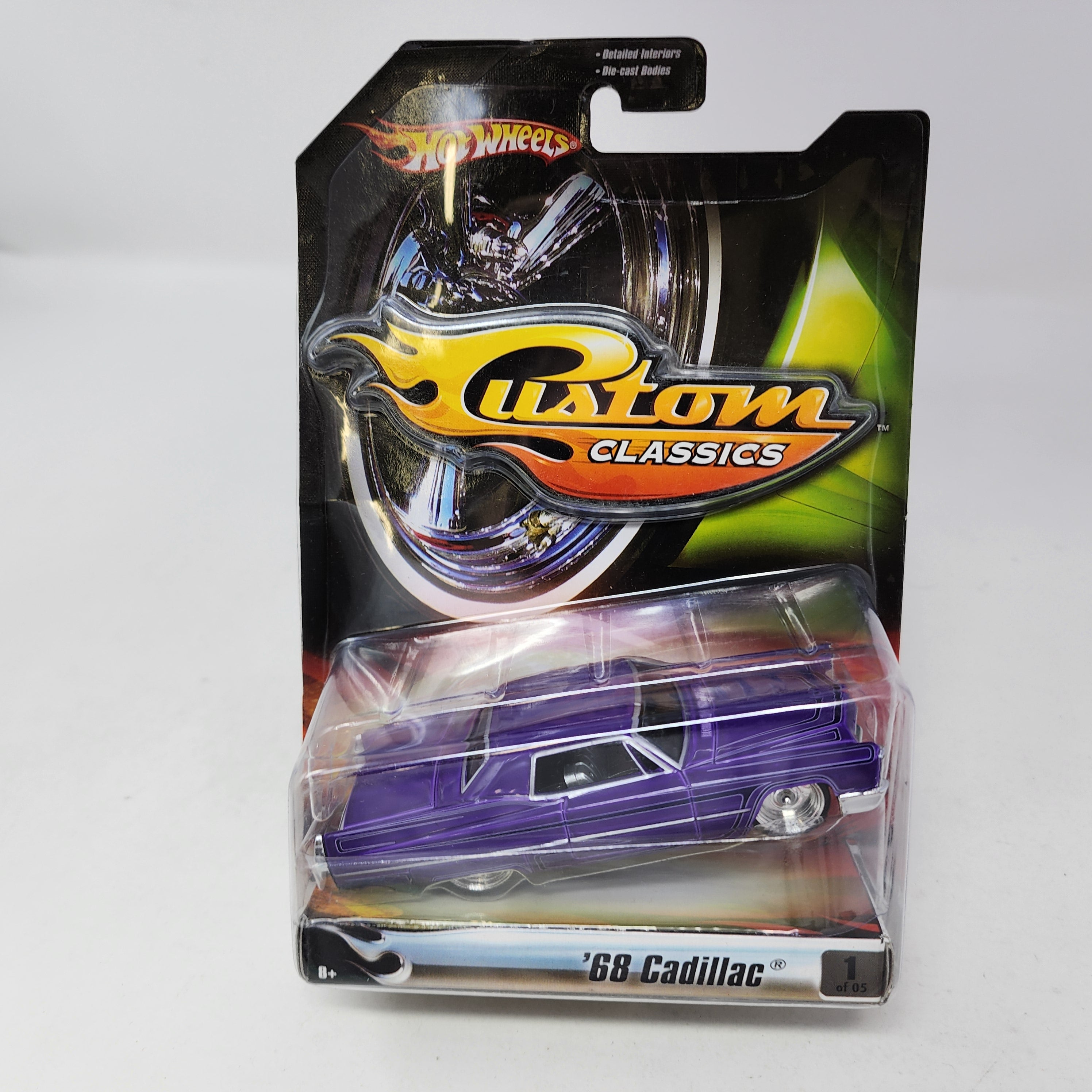 '68 Cadillac * PURPLE * Hot Wheels Custom Classics * 1:50 Scale、mySite、hgirdovlk