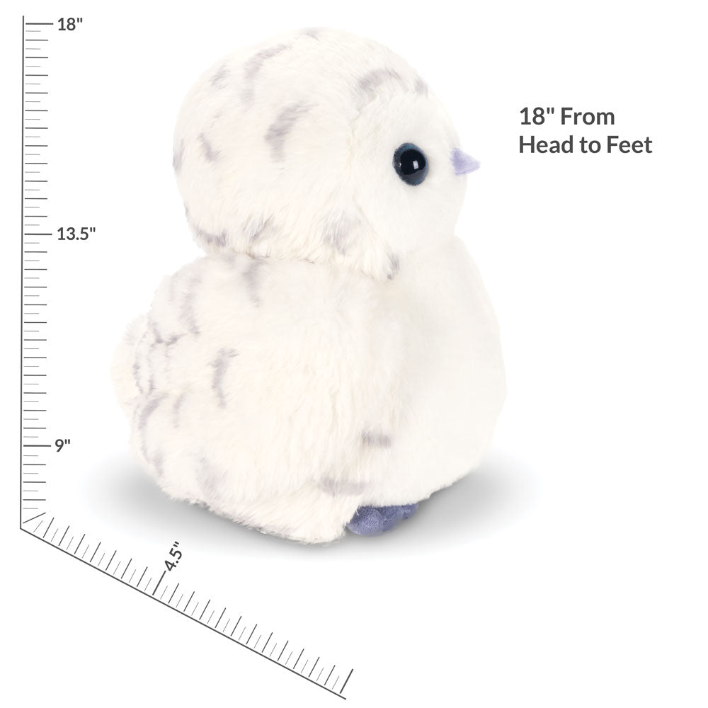 18 In. Oh So Soft Snowy Owl、mySite、g9winljtr