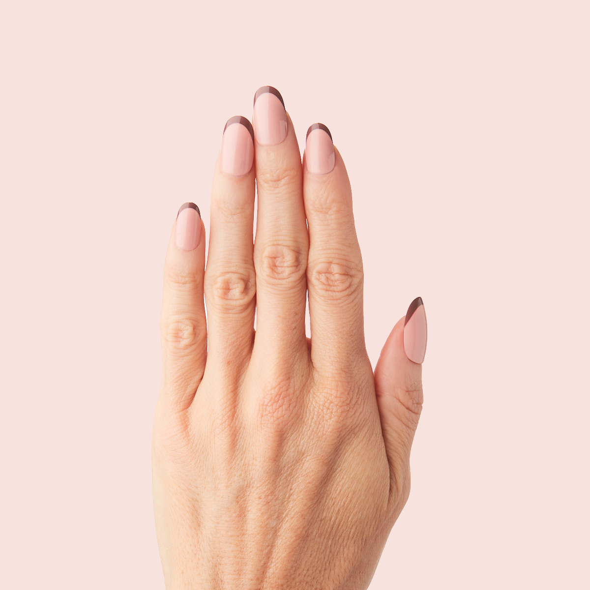 Modern French - Press-On | Medium | Oval、mySite、solidvoid