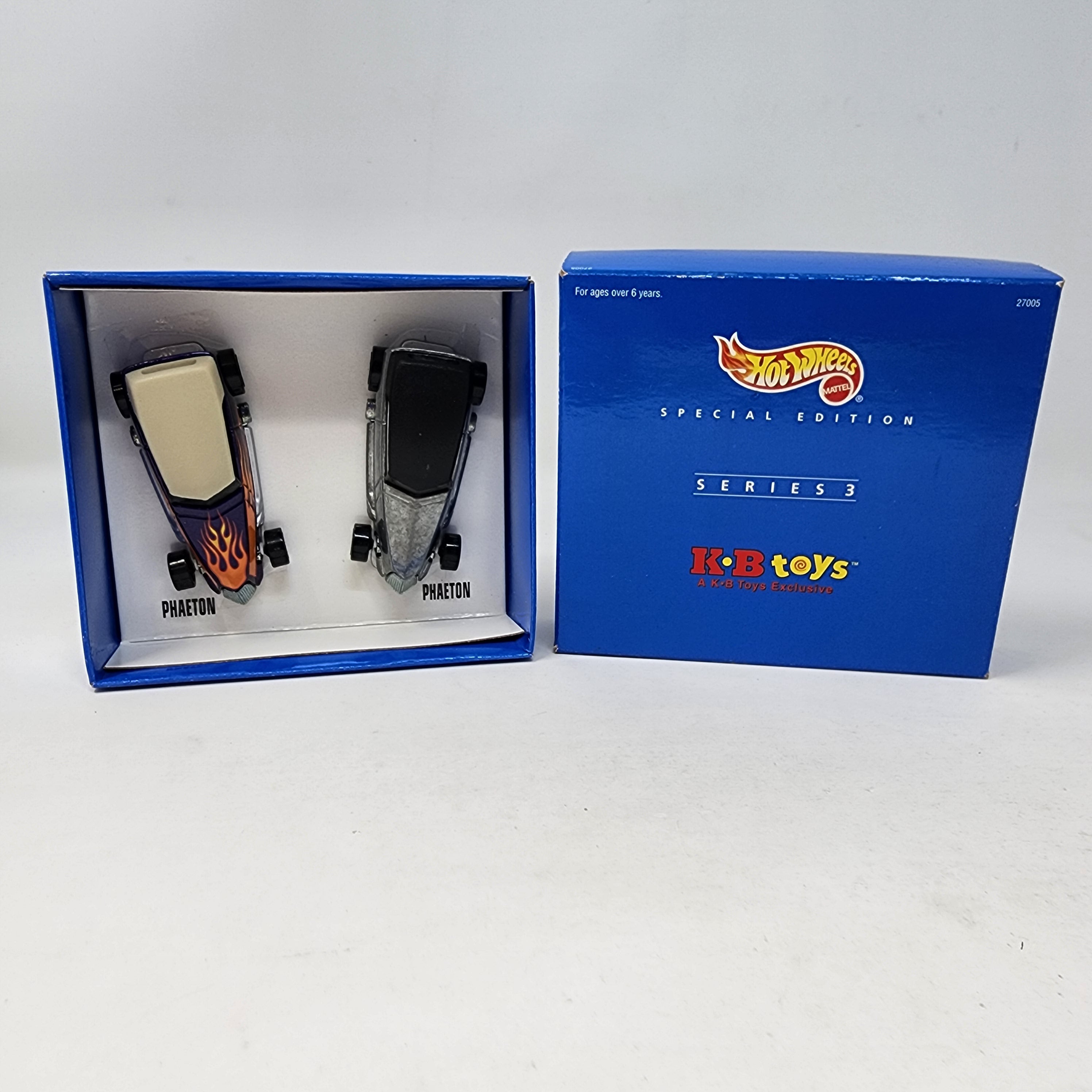 KB Toys Exclusive 2 Car PHAETON Special Edition * Hot Wheels、mySite、hgirdovlk