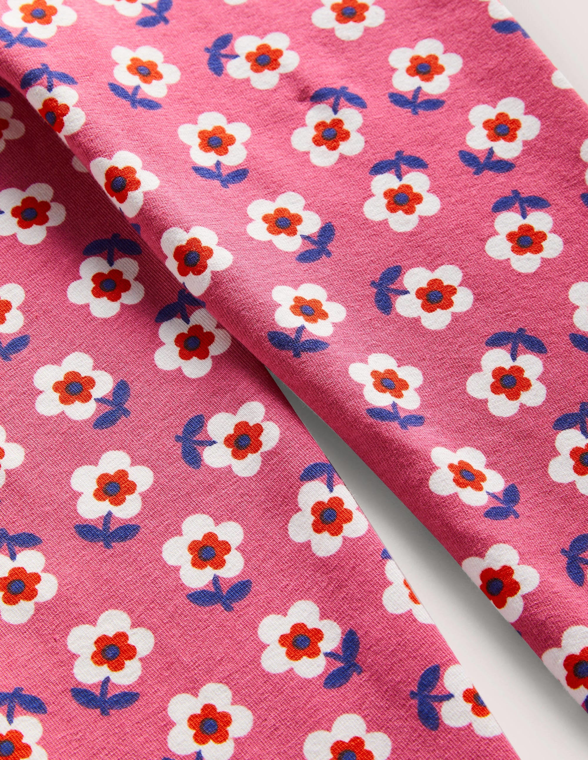  Fun Leggings-Sweet William Pink Small Daisy、mySite、ashleygrahame