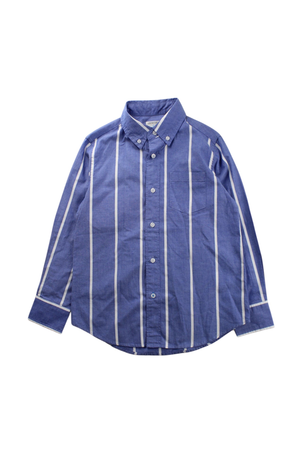 Crewcuts Striped Button-Down Shirt Size 6-7Y、mySite、g9winljtr