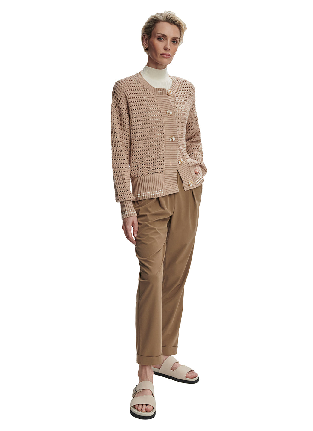Varley Kris Relaxed Fit Knit Cardigan、mySite、lovesweatpilates
