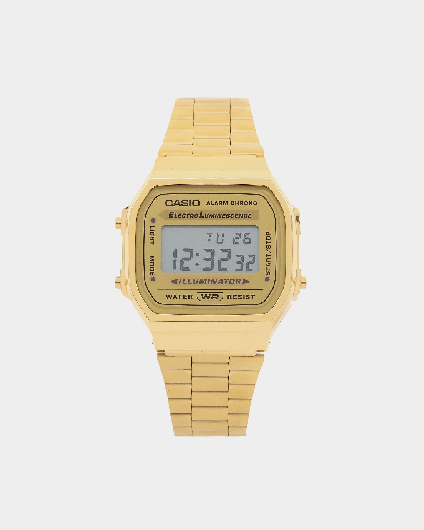 Casio A168WG-9 Gents Digital Watch Gold、mySite、zt4zffjzw