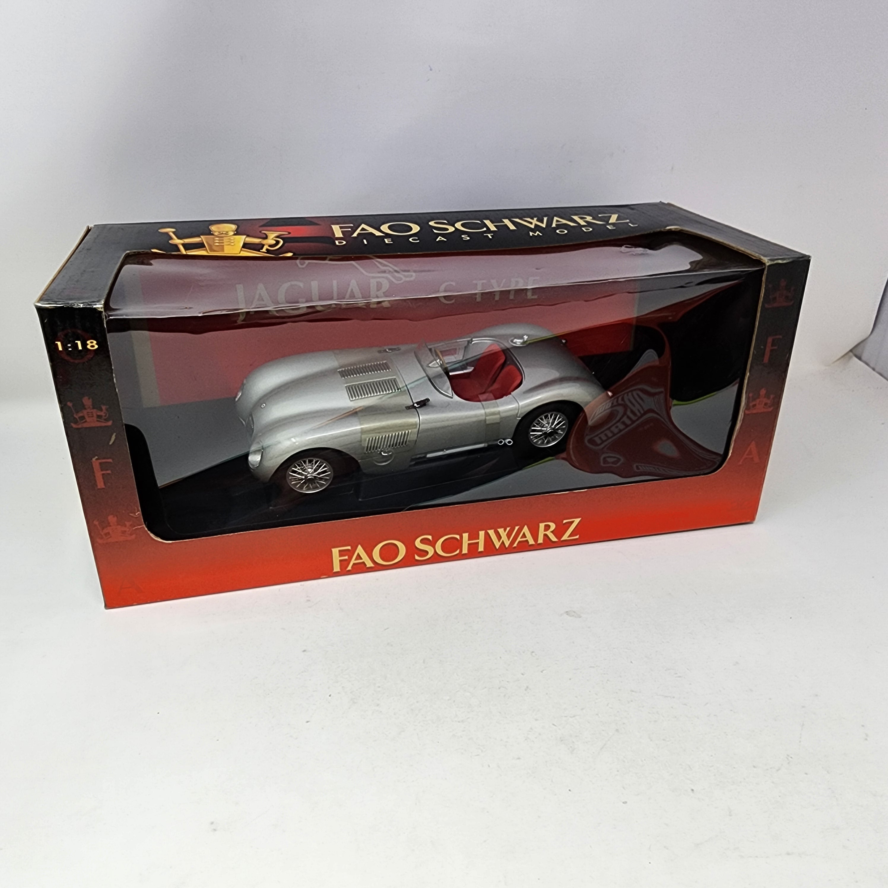 Jaguar C-Type * FAO Schwarz 1/18 Scale、mySite、hgirdovlk