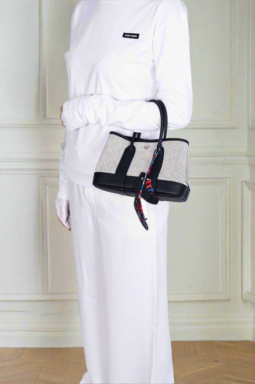 Hermès Garden Party Micro Toile H Viking Veau Negonda、mySite、garminoutage.com