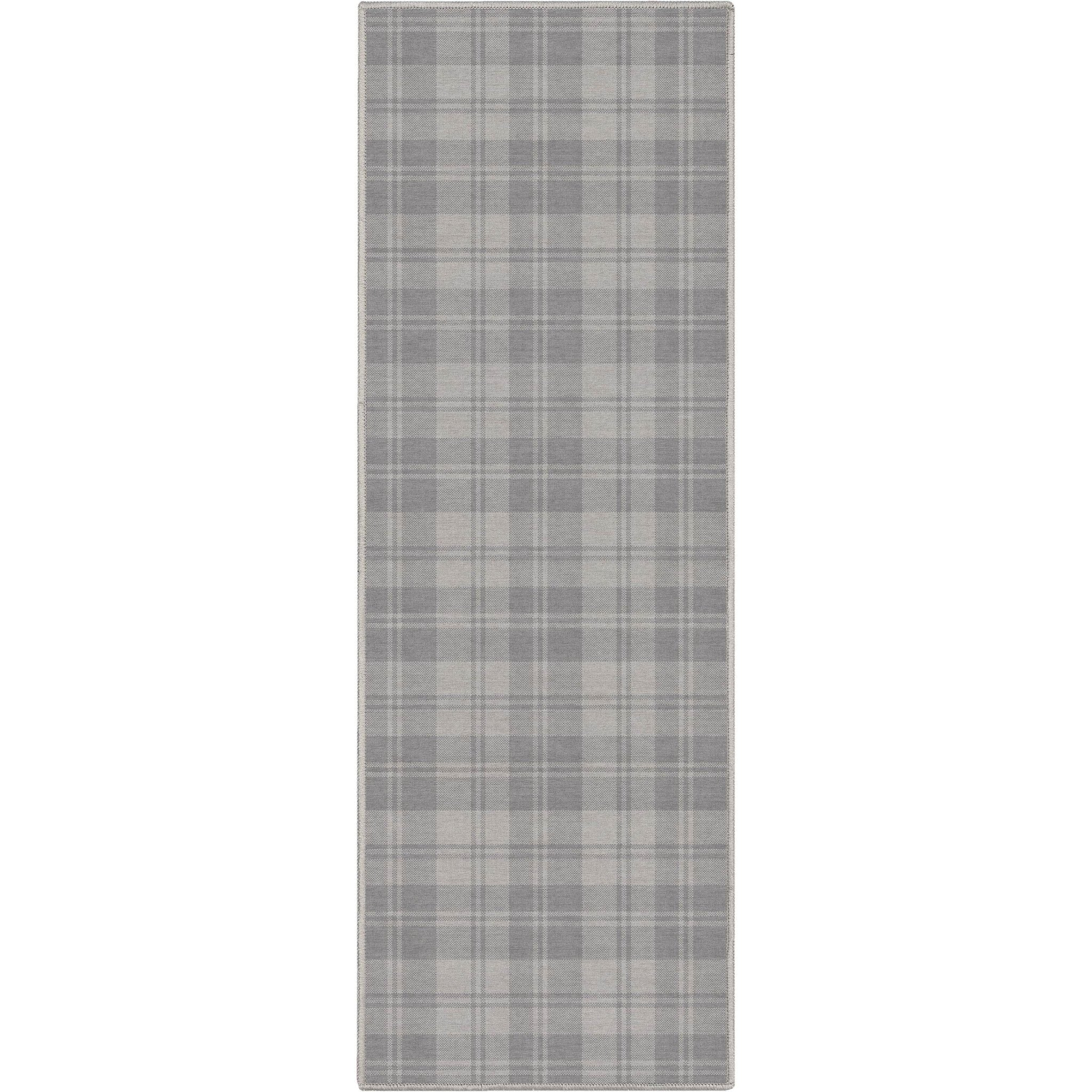 Plaid Modern Geometric Boxes Flat-Weave Rug、mySite、gigharbornorthrealestate