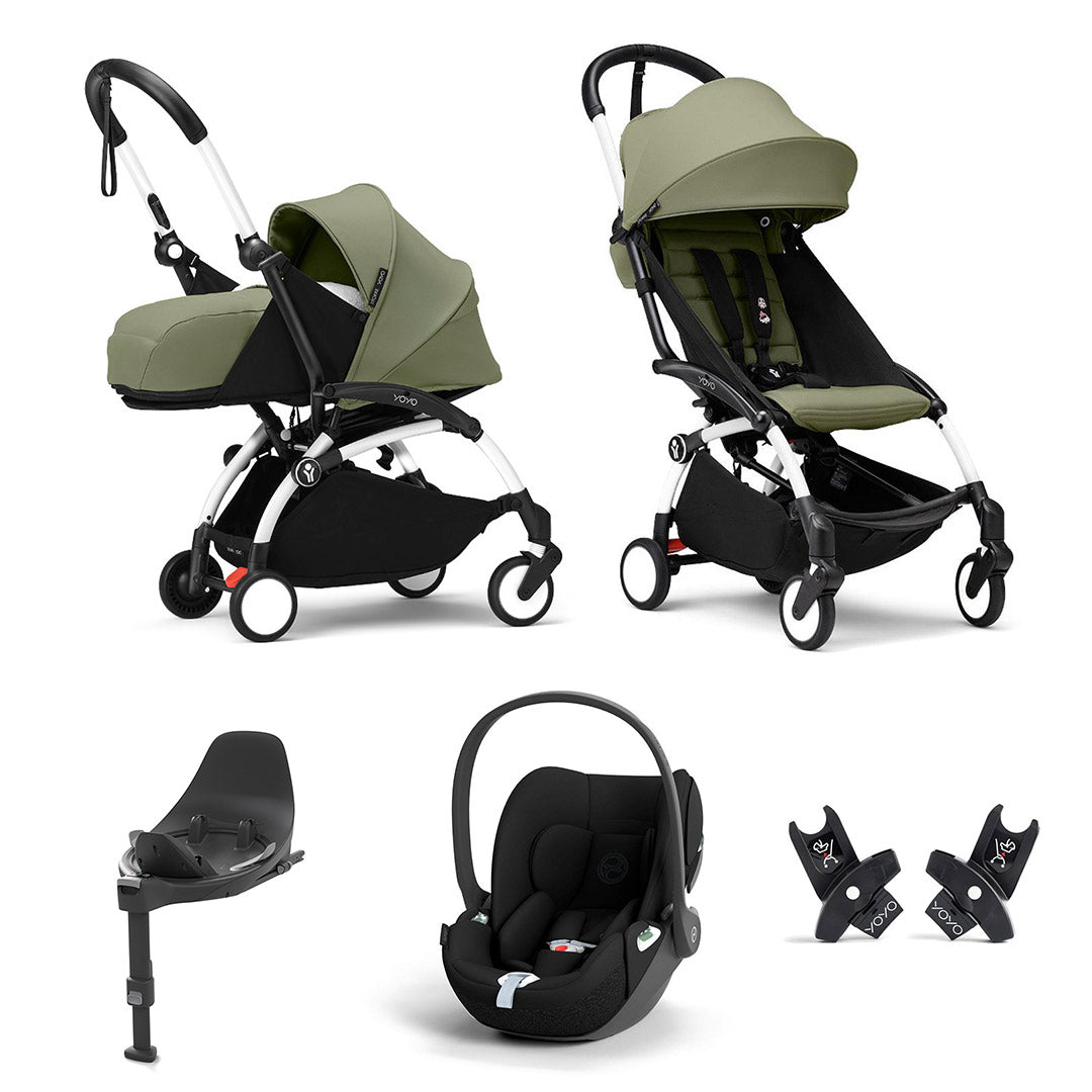 Stokke YOYO3 Newborn to Toddler Cloud T Travel System、mySite、merchandisen