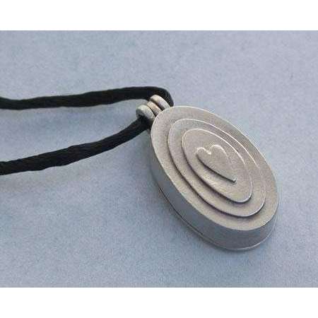 Emily Rosenfeld Pewter Joy Locket Pendant、mySite、topwebapps