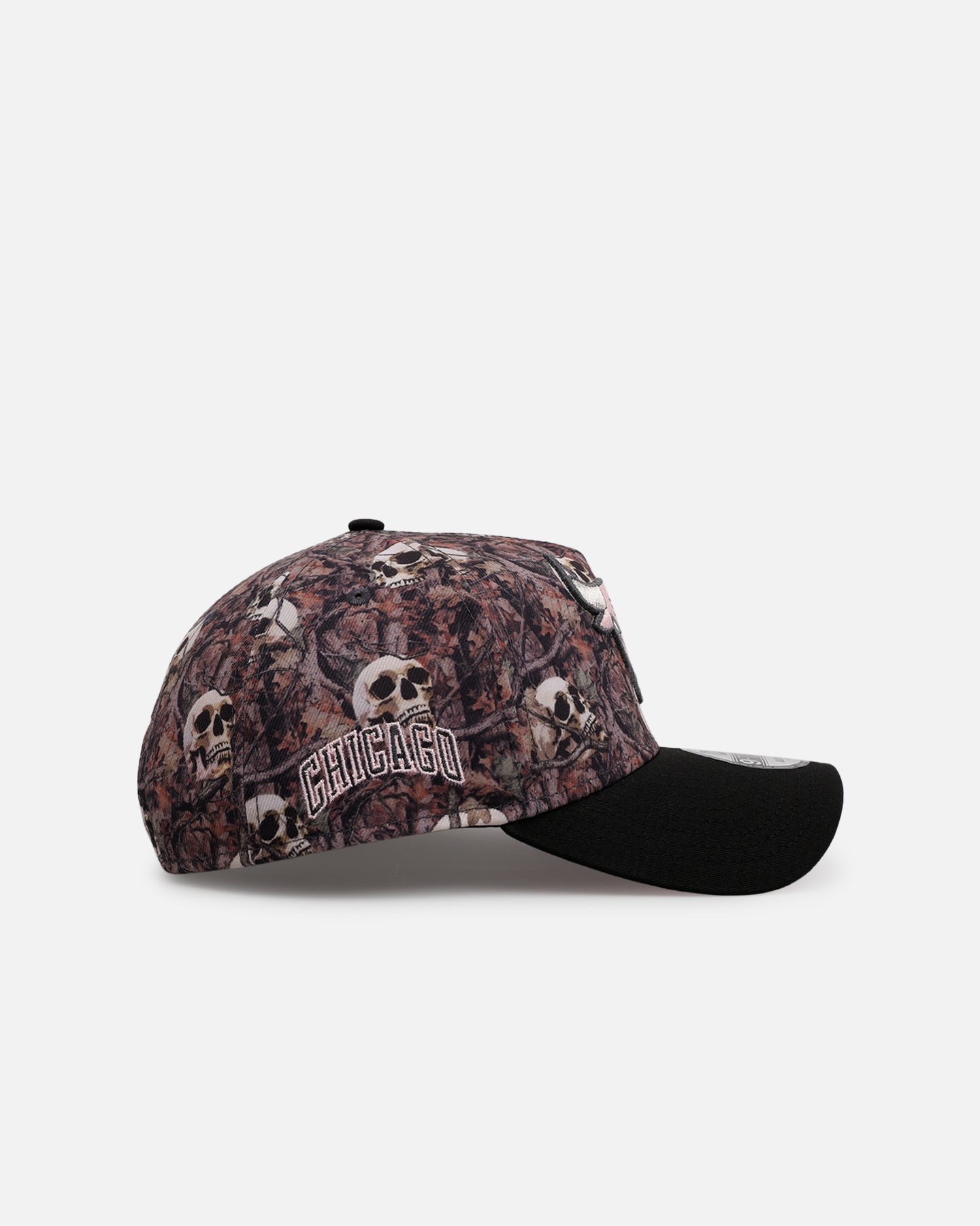 New Era Chicago Bulls 'Camo Skulls' 9FORTY A-Frame Snapback Camo、mySite、zt4zffjzw