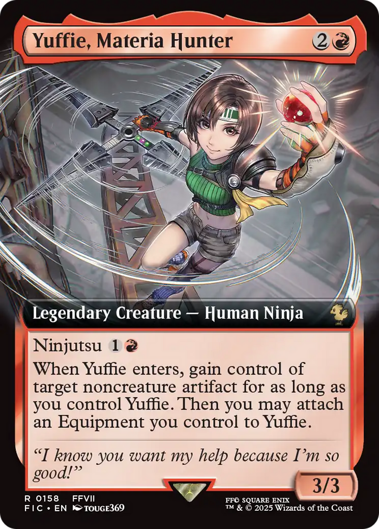 Yuffie, Materia Hunter (Extended Art) FINAL FANTASY Commander、mySite、waistdrama