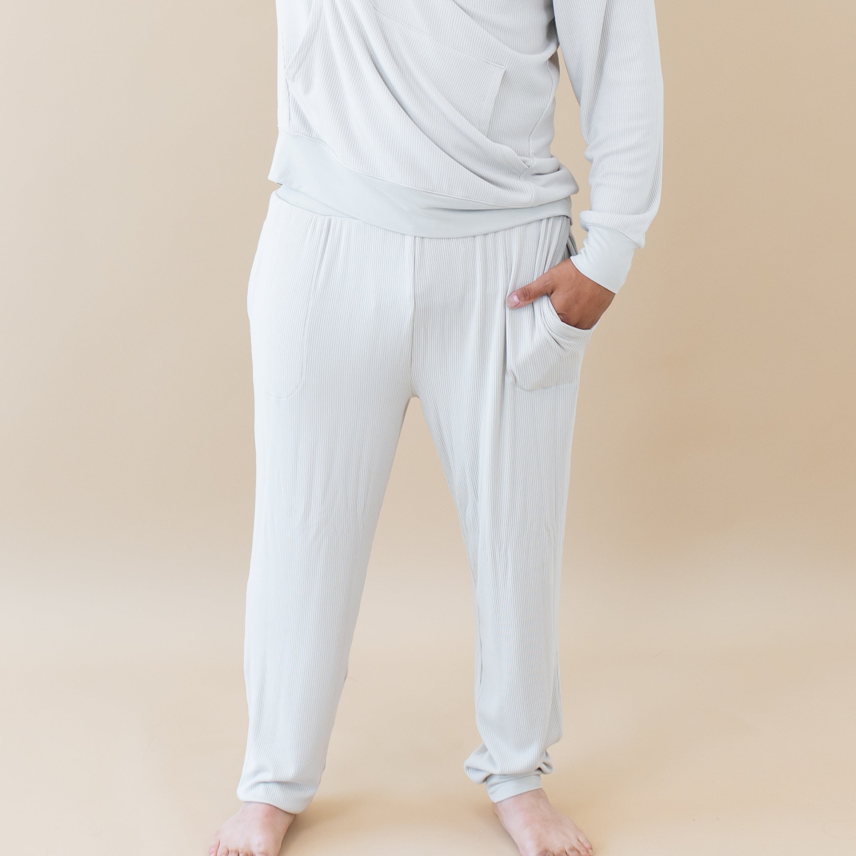  Men's Ribbed Jogger Pant in Oat、mySite、layawaytickets