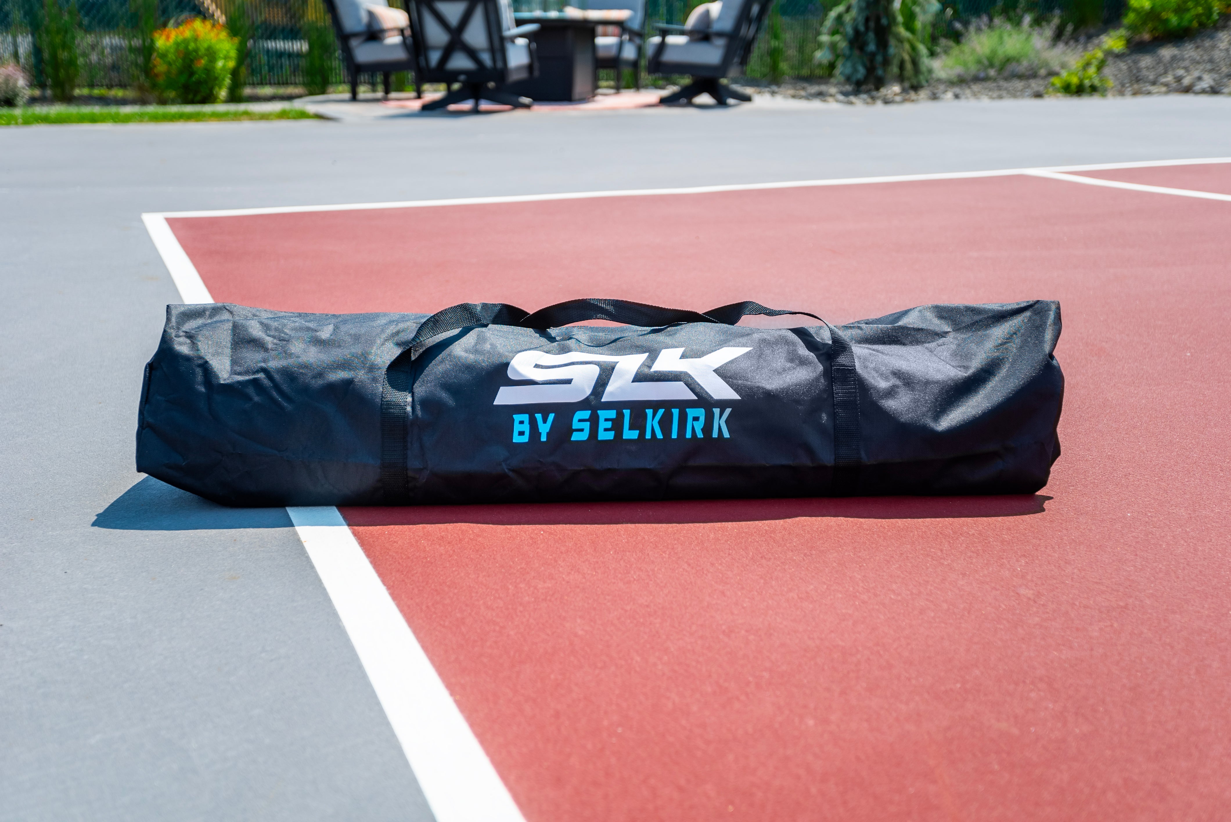 SLK Prime Portable Pickleball Net - No Wheels、mySite、noshort