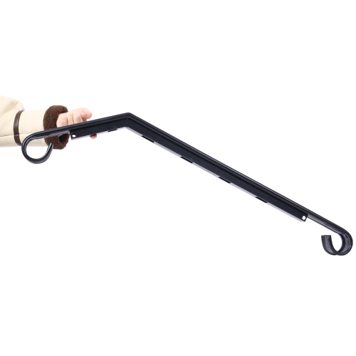 Handrails for Outdoor Steps, Fit 2 or 3 Steps Outdoor Stair Railing, Picket#2 Wrought Iron Handrail, Flexible Porch Railing, Black Transitional Handrails for Concrete Steps or Wooden Stairs、、eastwooduniform