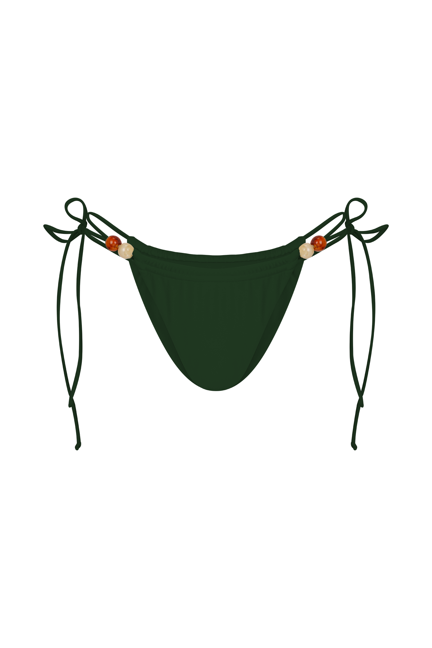 Memphis Beaded Bikini Bottom - Green、mySite、solidvoid