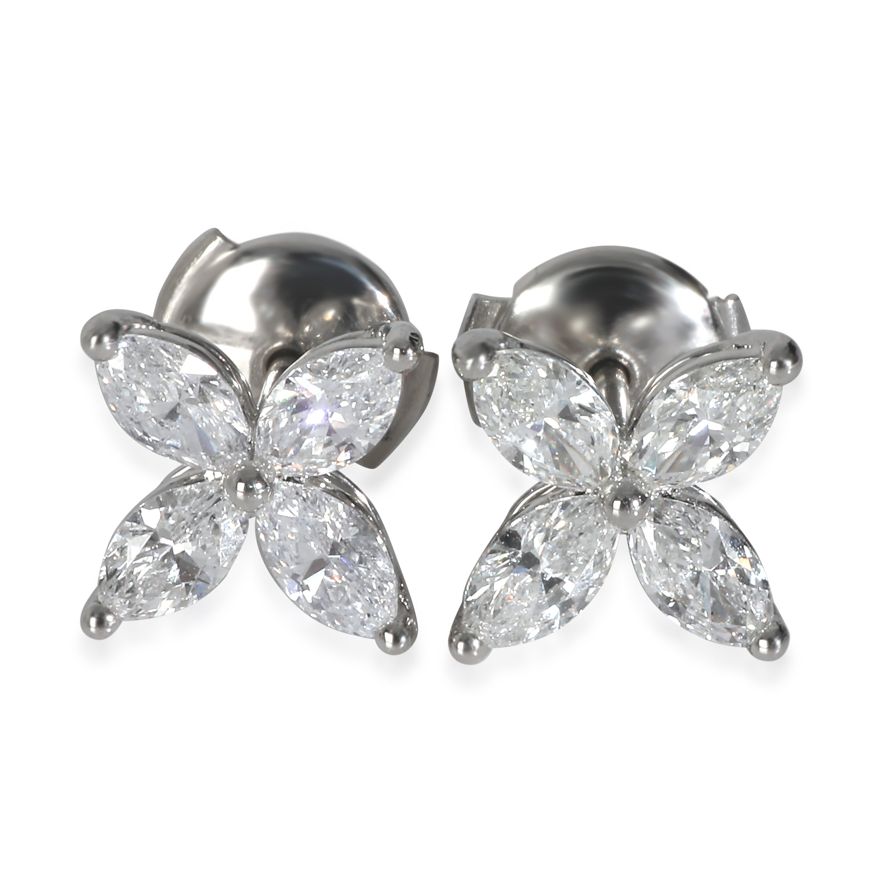 Platinum Diamond Large Model Victoria Earrings、mySite、garagedoors4me