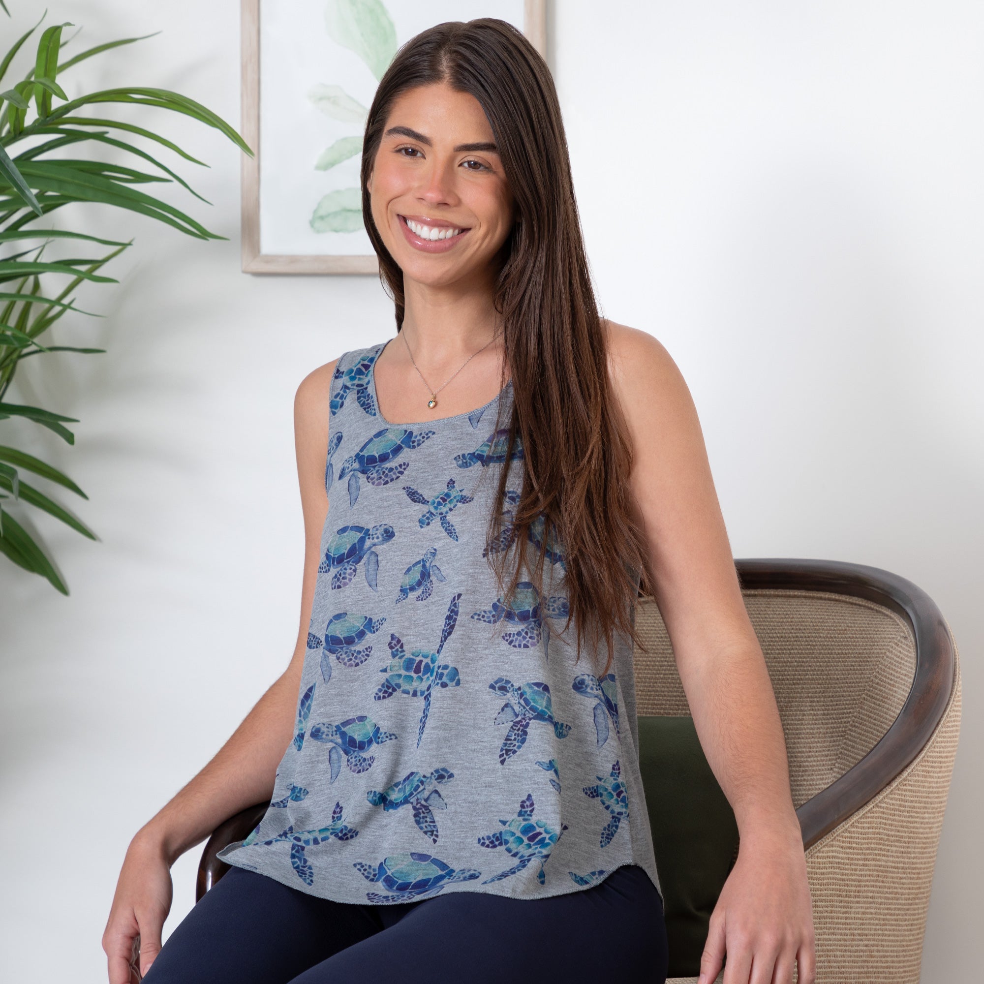 All Over Turtle Tank Top、mySite、camillekostekn