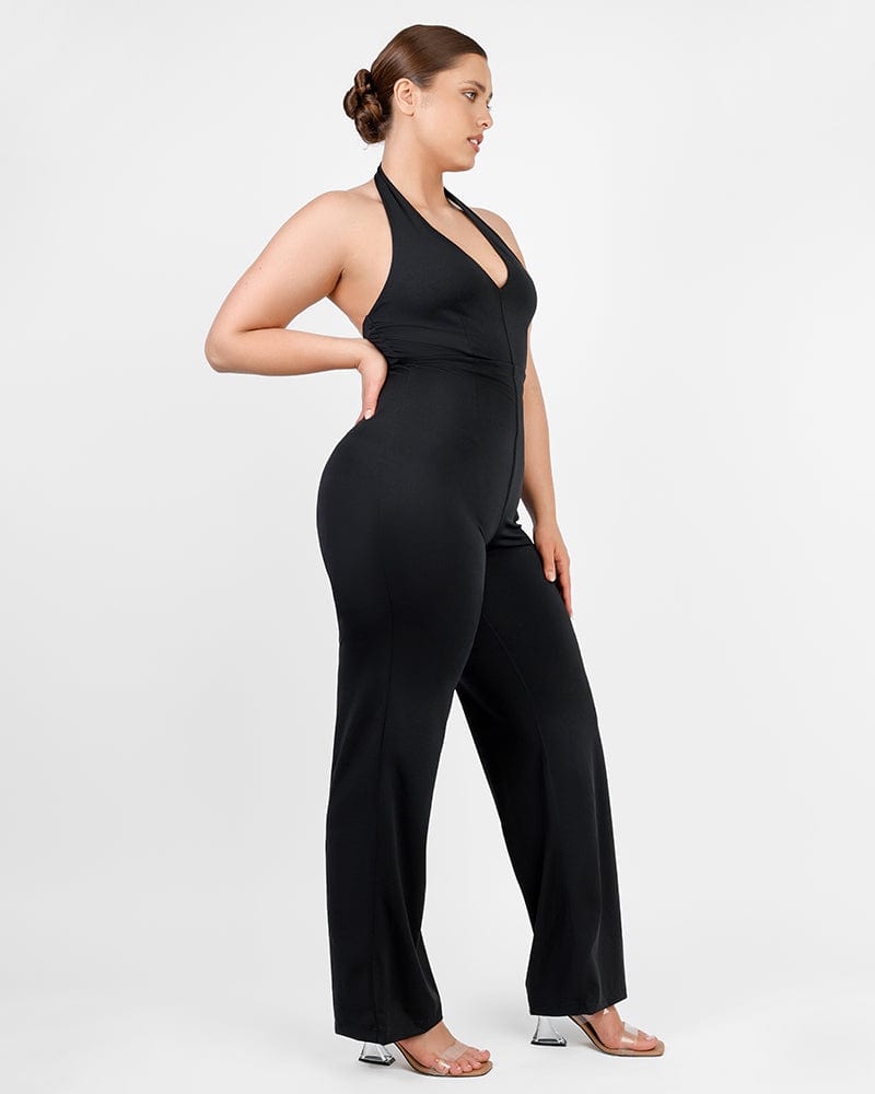 Ultra Sleek Halter Neck Shaping Jumpsuit、mySite、bengalsvssteelers