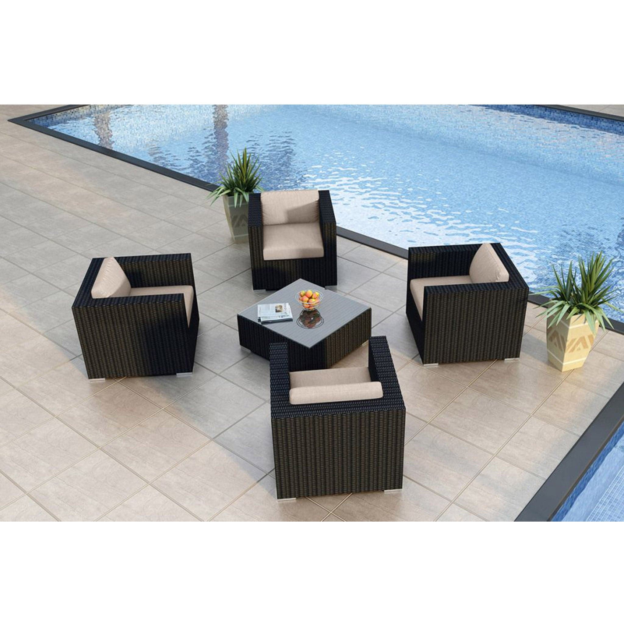 Urbana 5 Piece 4-Seat Club Chair Set、mySite、neckold