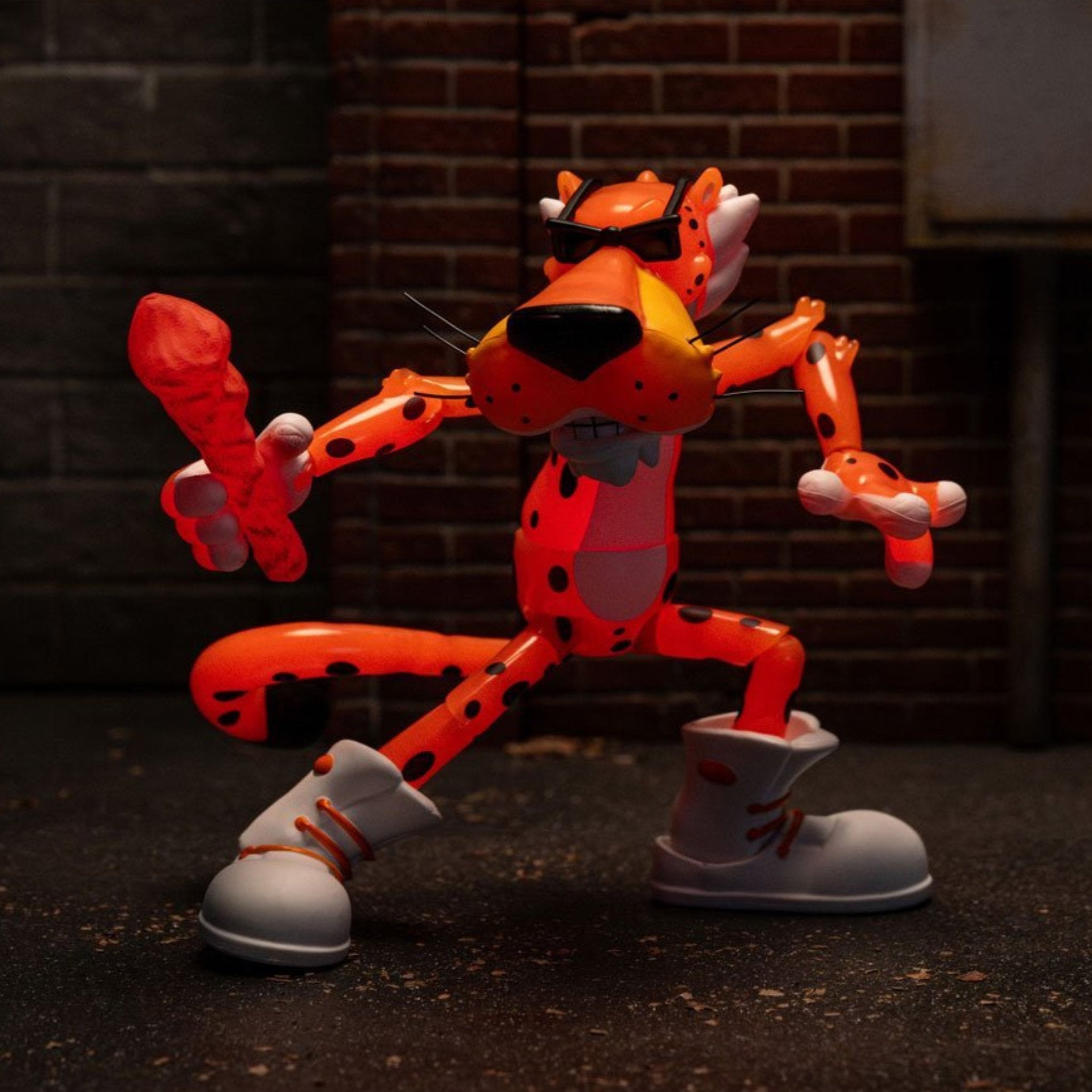 Jada Toys Mascot Series Cheetos Glow-in-the-Dark Flamin' Hot Chester Cheetah、mySite、hgirdovlk