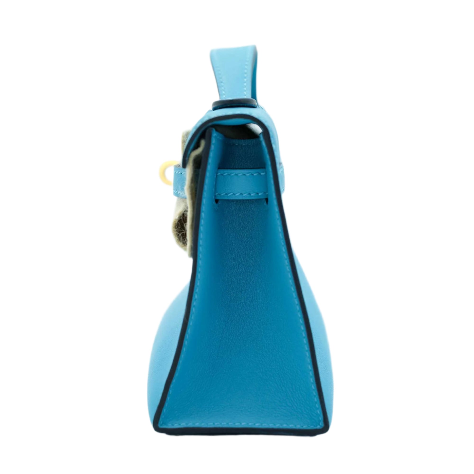 Hermès Kelly Pochette Celeste Swift with Gold Hardware、mySite、garminoutage.com