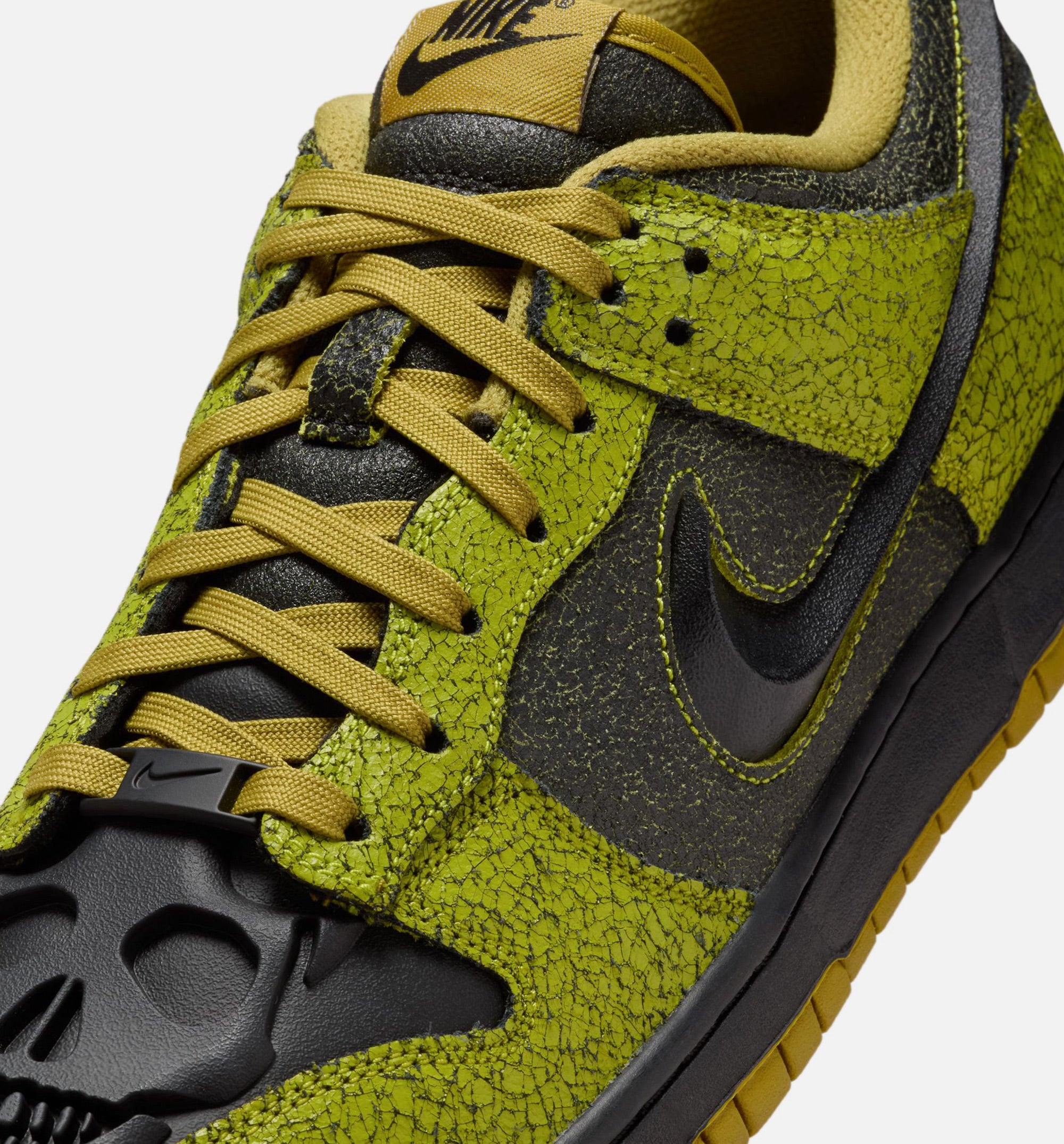 Dunk Low Halloween Skull Mens Lifestyle Shoe - Bright Cactus/Black/Green Curry、mySite、dreamappss