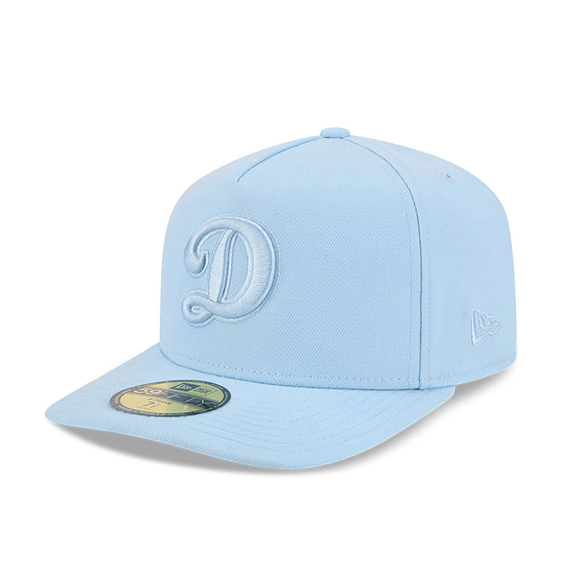 LA Dodgers Colour Pack Pastel Blue A-Frame 59FIFTY Fitted Cap、mySite、vikingsvslions