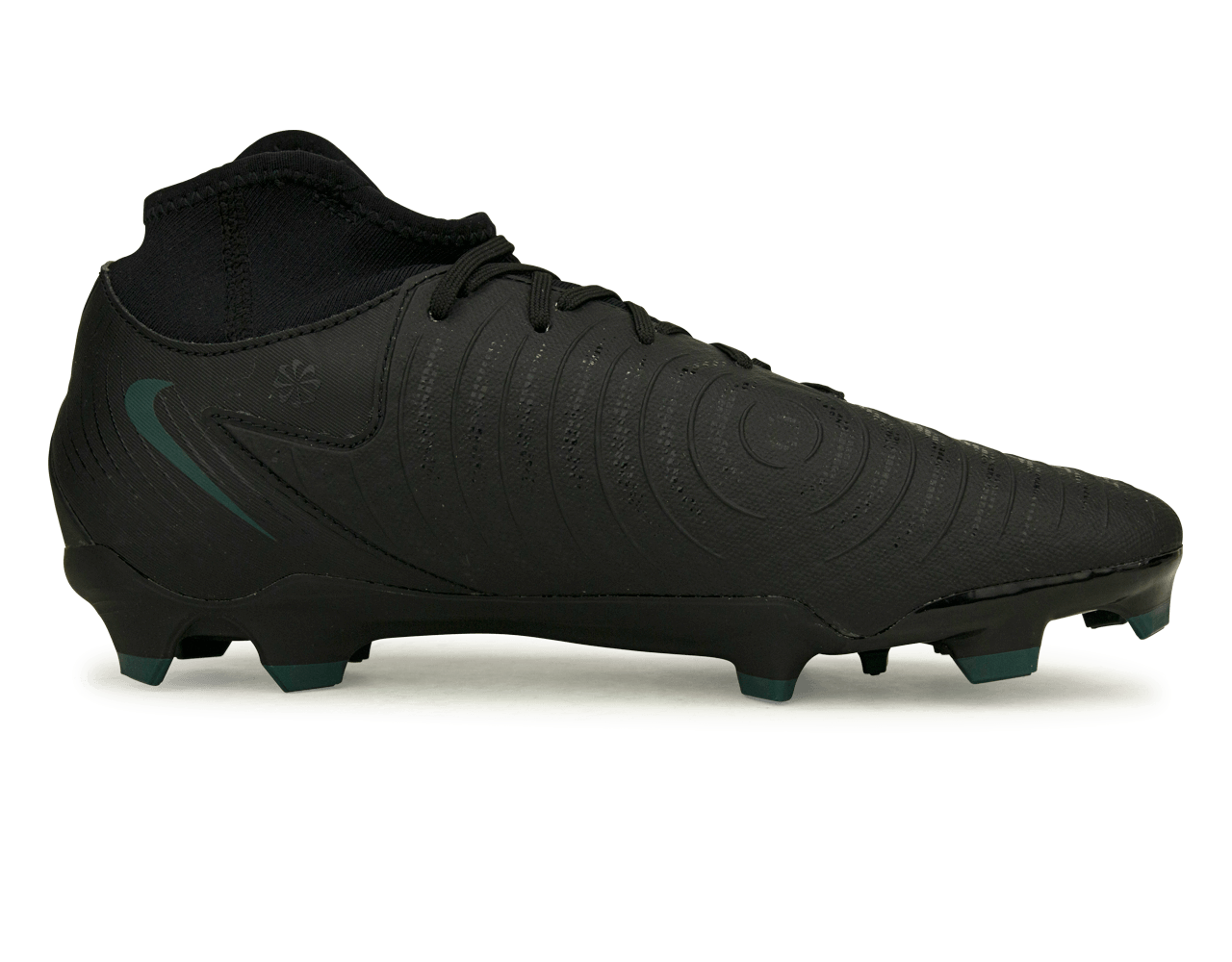 Nike Men's Phantom Luna II Academy FG/MG Black/Deep Jungle、mySite、noshort