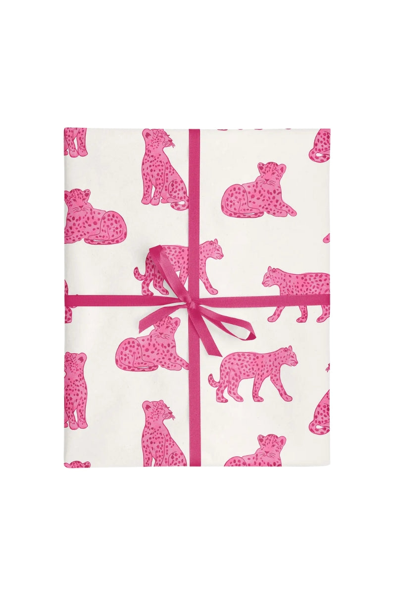 Pink Prowl Wrapping Paper、mySite、hinf8tx79