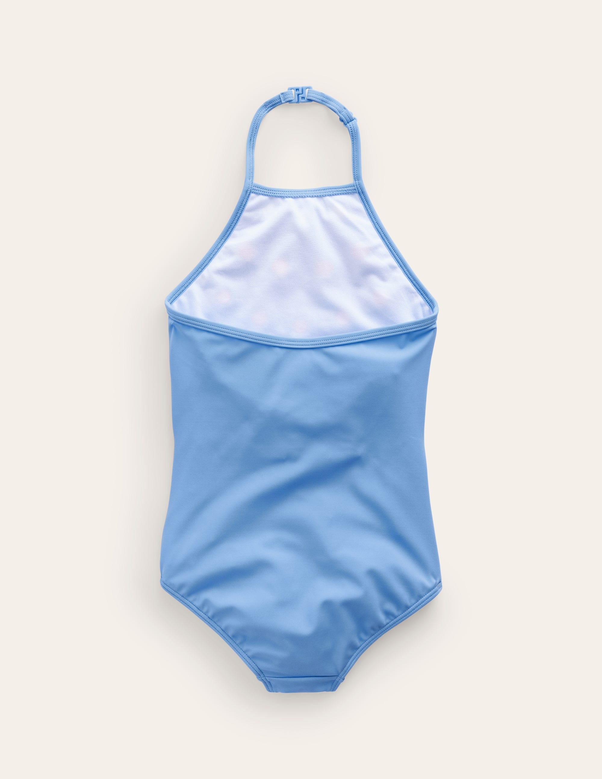  Halterneck Flutter Swimsuit-Blue Multi Flower、mySite、ashleygrahame