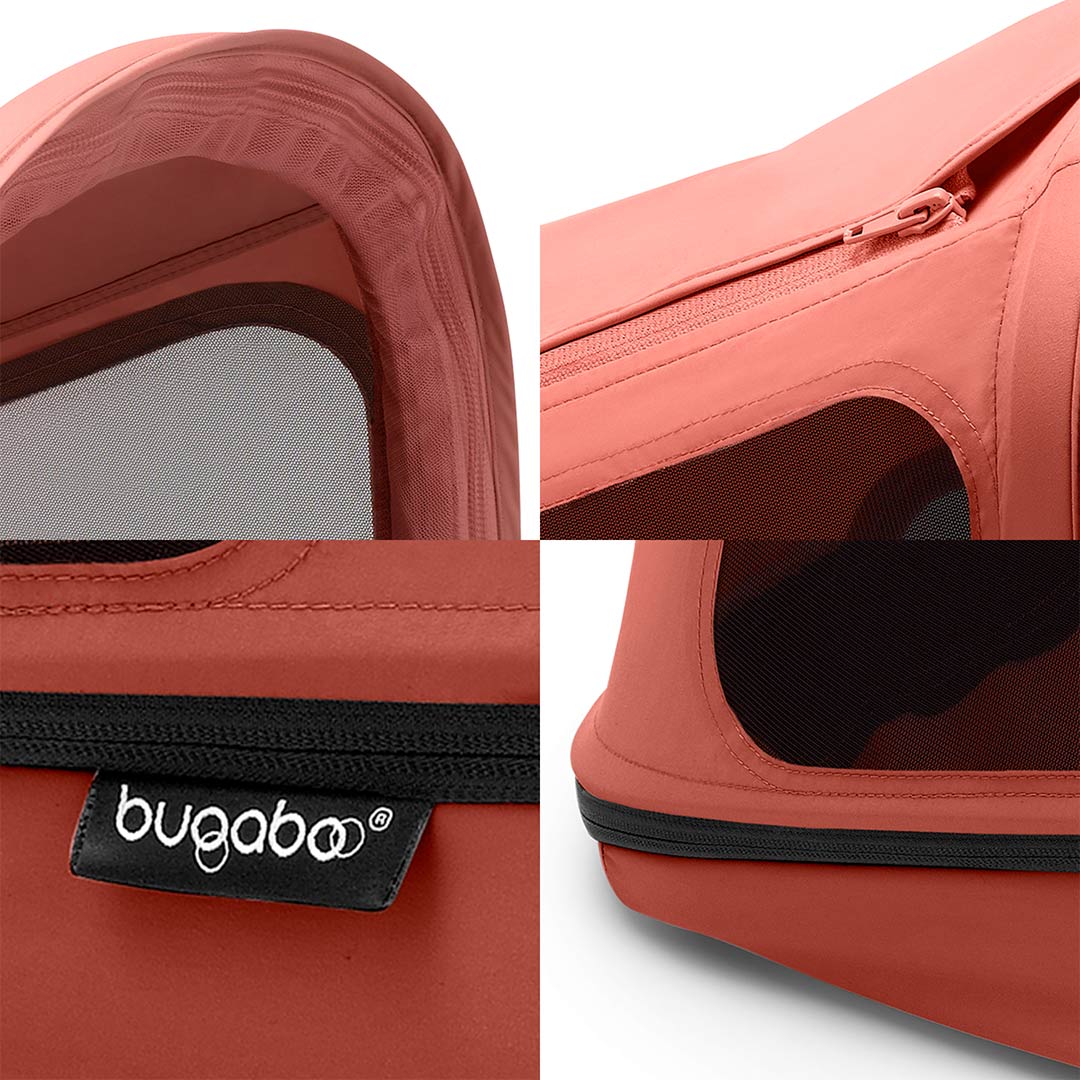  Bugaboo Donkey Breezy Sun Canopy - Sunrise Red、mySite、merchandisen