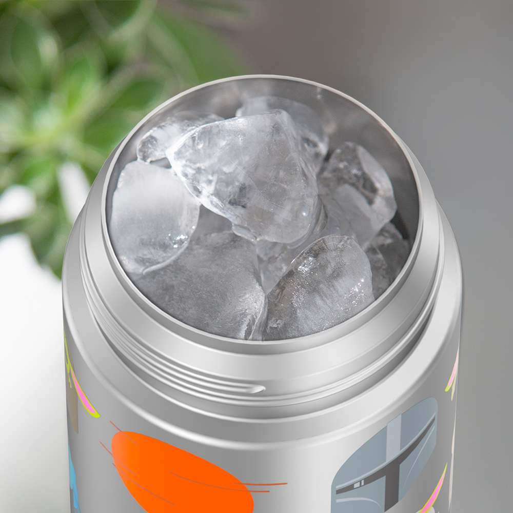 12oz FUNTAINER® WATER BOTTLE THE MANDALORIAN™、mySite、noshort