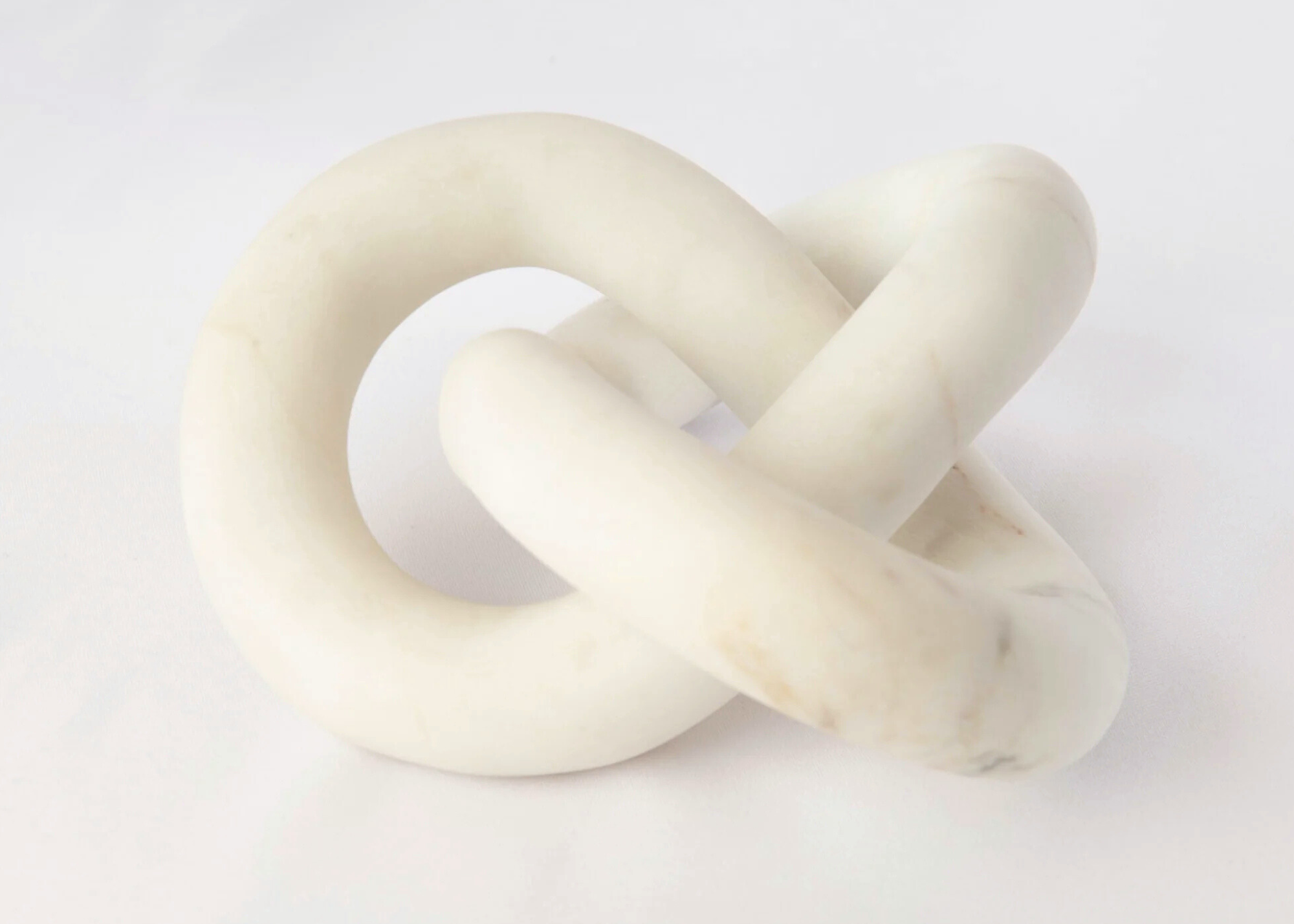 Endless Knot - White Marble (22cm)、mySite、topwebapps