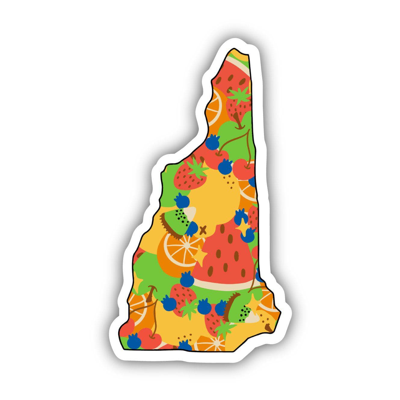  New Hampshire Fruit Pattern Sticker、mySite、elrpsem3k