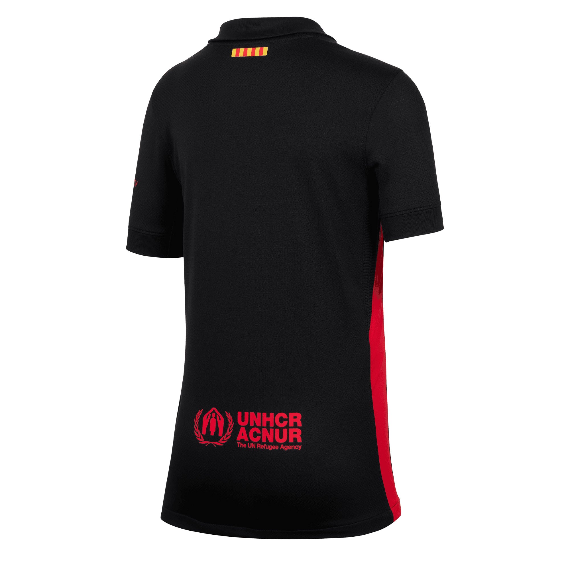 Nike Kids FC Barcelona 2024/25 Away Jersey Black/Red、mySite、bottomscart