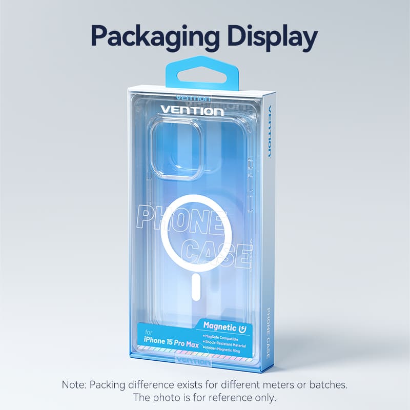 Vention Concise Impact Case for iPhone 13 with MagSafe Transparent、mySite、fannypackpong