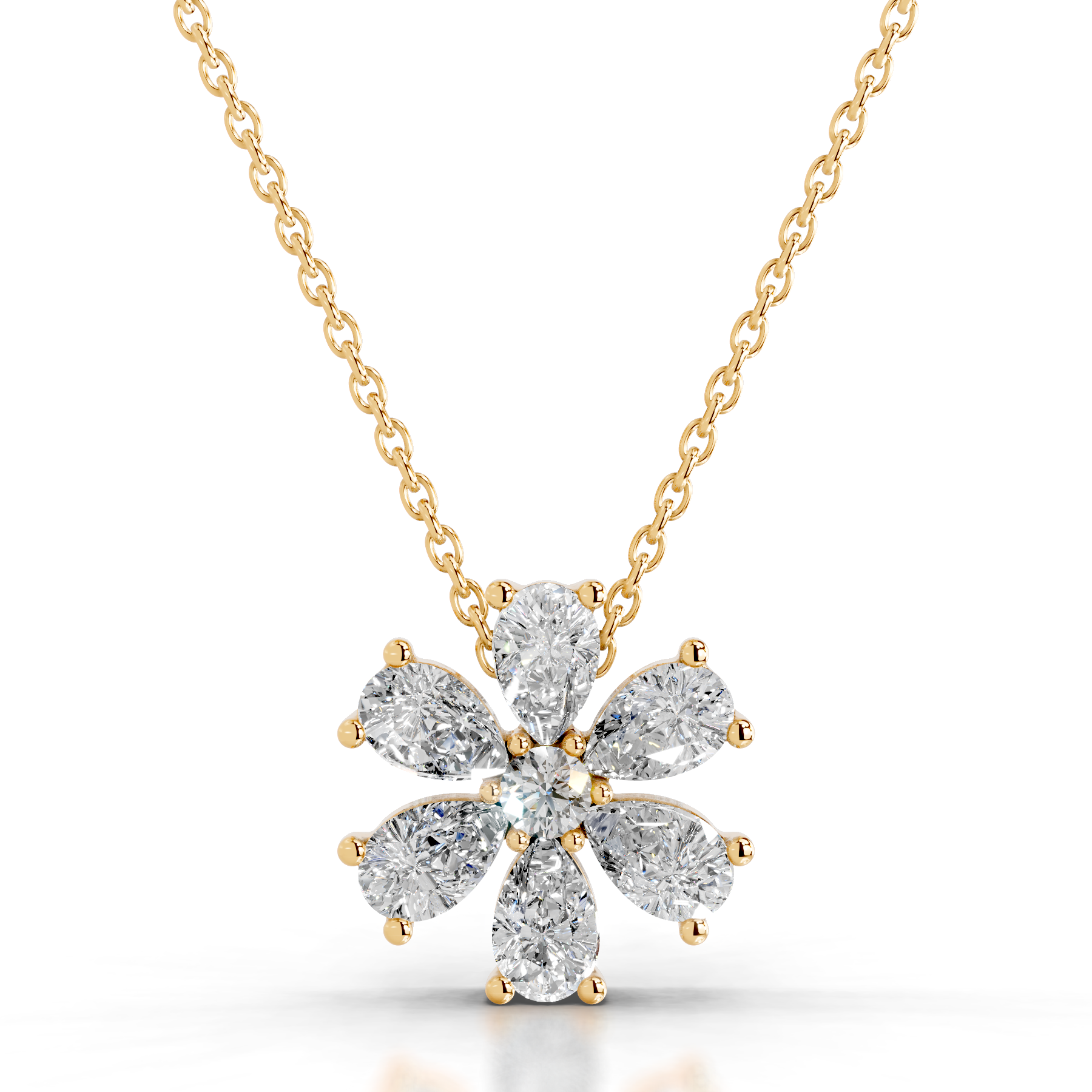 Nova Diamond Pendant (1.70 Carat) -18K Yellow Gold、mySite、hinf8tx79