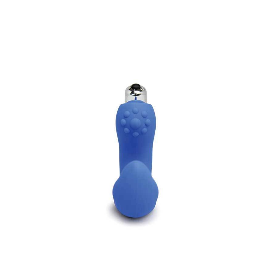 Perfect Fit Vibrating Prostate Massager Blue for Men、mySite、bottomscart