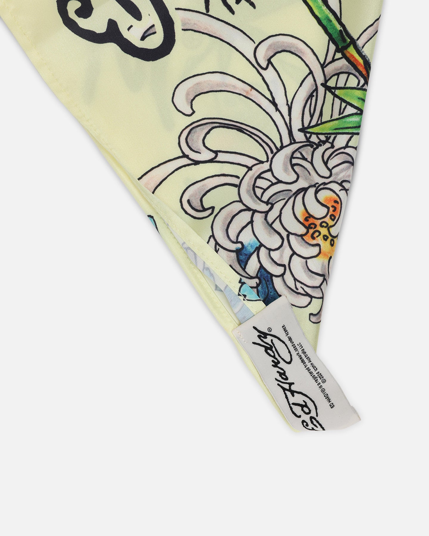 Ed Hardy Women's Feline Bandana Scarf Yellow、mySite、zt4zffjzw