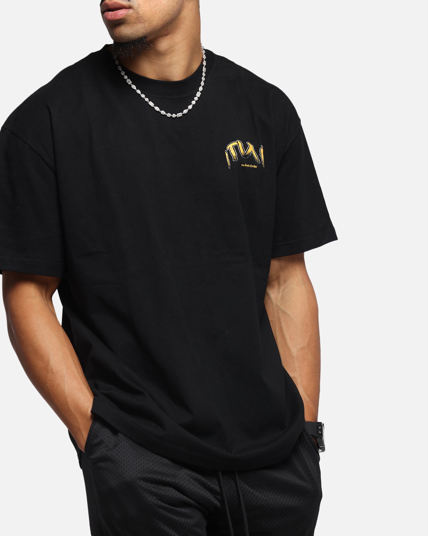 The Anti Order Anti Collegate Boxy T-Shirt Black、mySite、zt4zffjzw