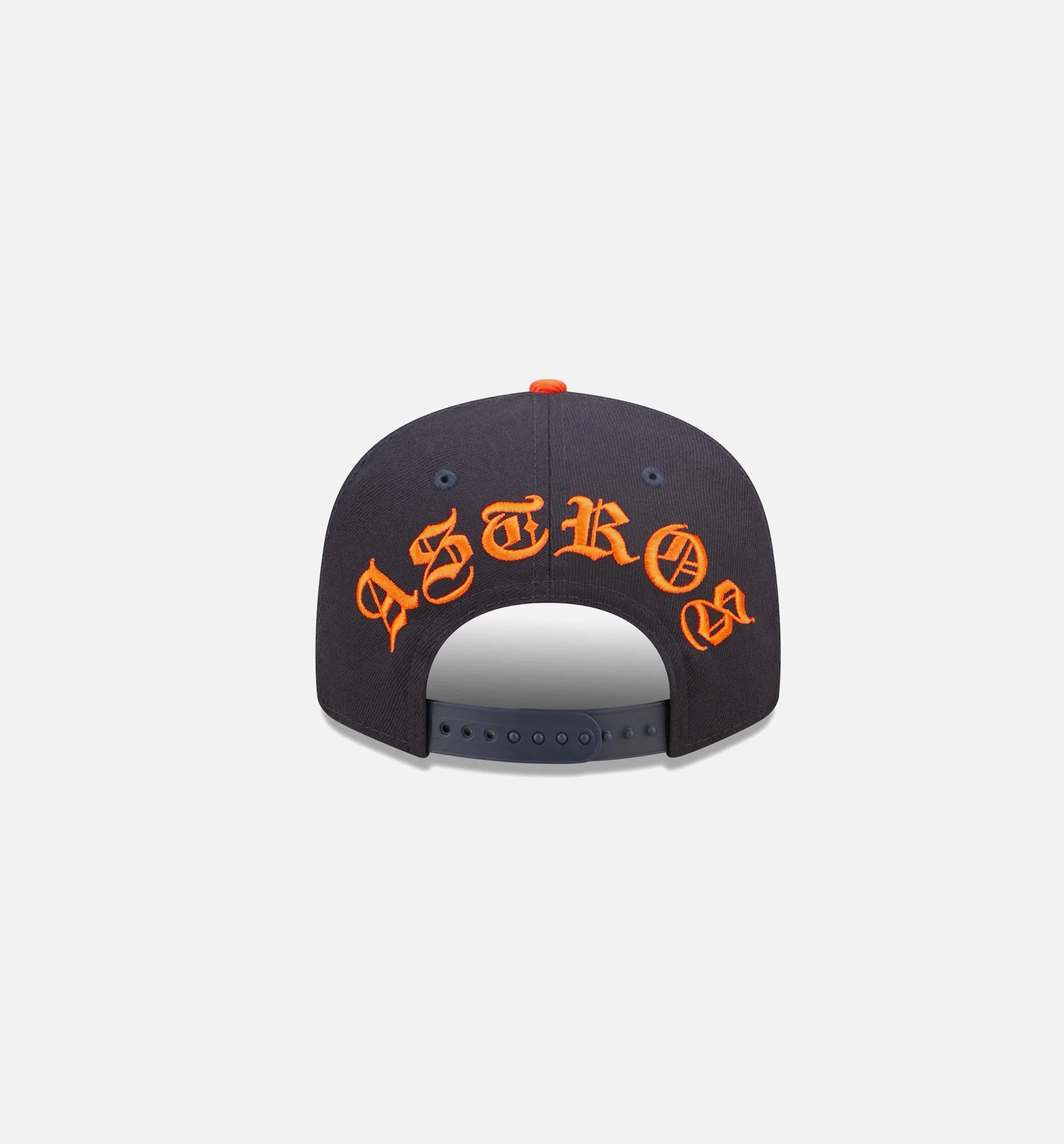 Houston Astros Backletter Arch 9FIFTY Snapback Mens Hat - Blue/Orange、mySite、dreamappss